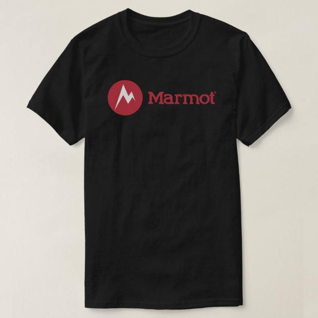 Marmot är en fritidskläder och sport utomhus t shirt (Design framsida)