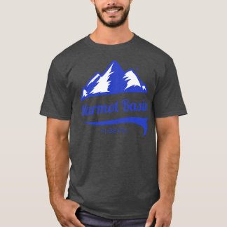 Marmot Basin ski Alberta Kanada T Shirt
