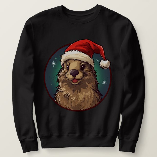 Marmot jul lång ärmad tröja (Design framsida)