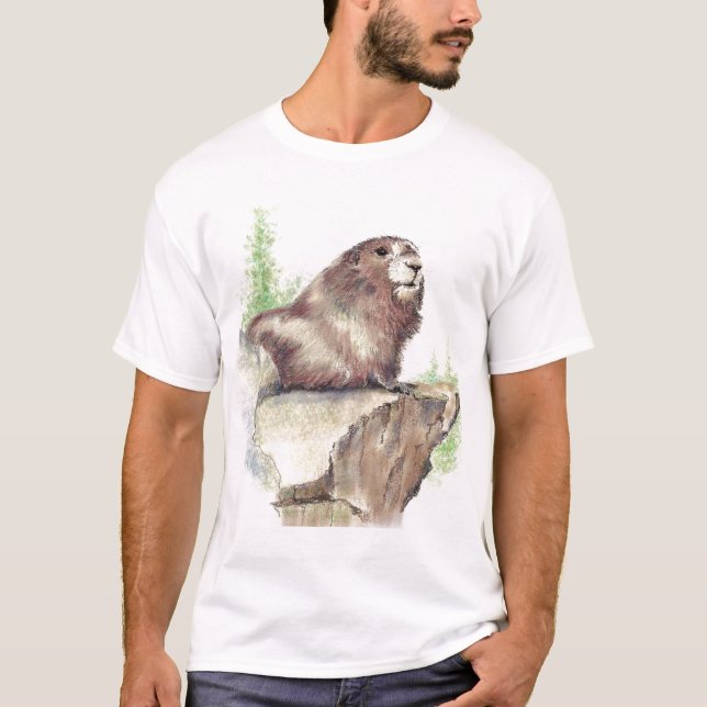Marmot Manar Skjorta Tee Shirt (Framsida)