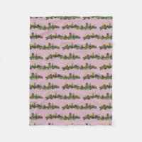 Marmot Meadow Fleecefilt (Rosa)