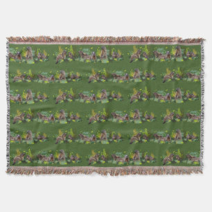 Marmot Meadow Throw Filt (Grön)