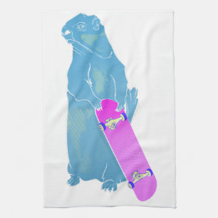 Marmot Woodchuck skateboarding Kökshandduk