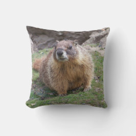 Marmoten från Palouse nedgångdelstatspark kudder Kudde