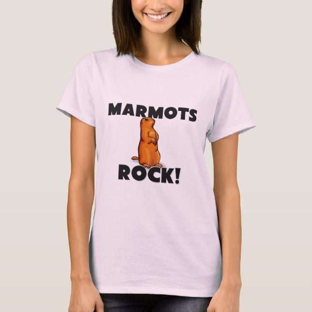 Marmotssten T-shirt (Framsida)