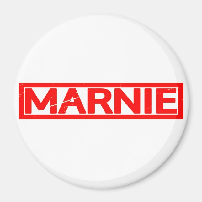 Marnie Frimärke Magnet (Framsidan)