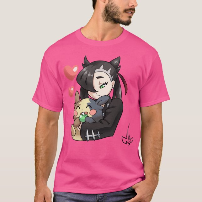 Marnie och Morpeko T Shirt (Framsida)