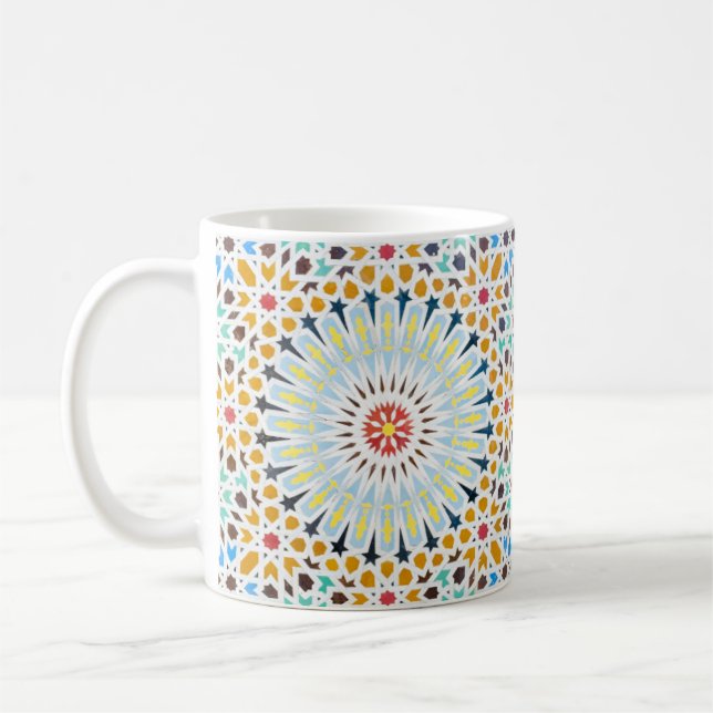 Marocain stil | vintage kaffemugg (Vänster)