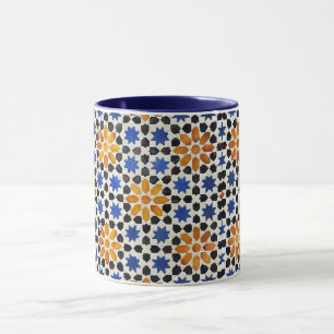 Marocain stil   vintage mugg