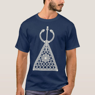 Marockansk Amazigh-fibula traditionell smyckesymbo T Shirt