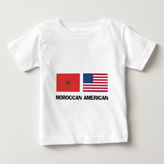 marockansk amerikansk t-shirt (Framsida)