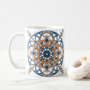 marockansk andalusisk mosaik kaffemugg