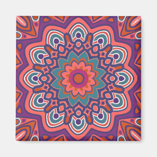 marockansk andalusisk mosaik magnet