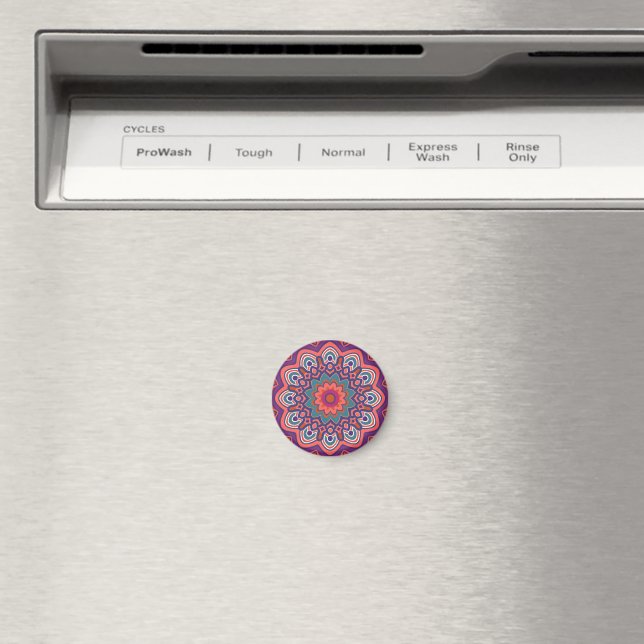 marockansk andalusisk mosaik magnet (In Situ (Dishwasher))