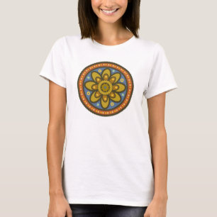Marockansk blommautslagsplats t shirt