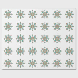 Marockansk broderingsstjärna presentpapper
