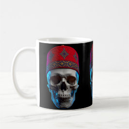 Marockansk Dödskallekonst Kaffemugg