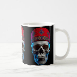 Marockansk Dödskallekonst Kaffemugg