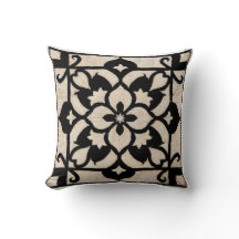 Marockansk glädje: Svarta och vita Kilim Pillows