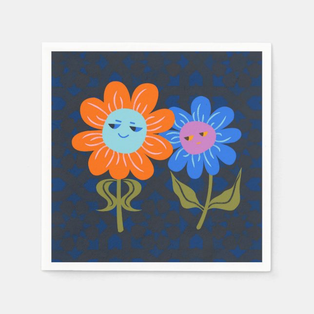 Marockansk lycka pappersservett (Framsidan)