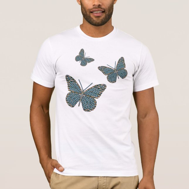 Marockansk monark herrtröja t shirt (Framsida)