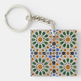 Marockansk Mosaic Keychain