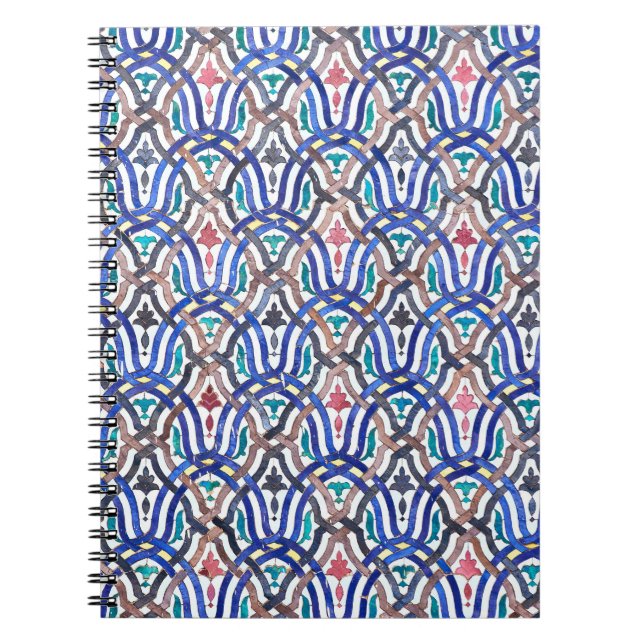 Marockansk mosaik: färgstark traditionell design. anteckningsbok (Framsidan)