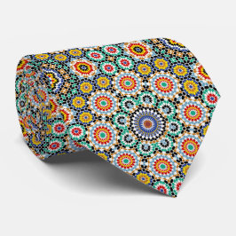 Marockansk mosaik traditionell boho-mönster slips
