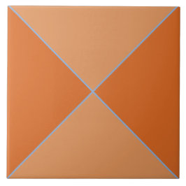 Marockansk orange blå och terracotta diamantbricka kakelplatta