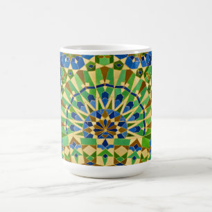 marockansk panel kaffemugg