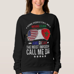 Marockansk Pappa Marocko Fars Dag Pappa Marockansk T Shirt