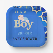 Marockansk pojke baby shower