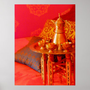 Marockansk tea Time Poster