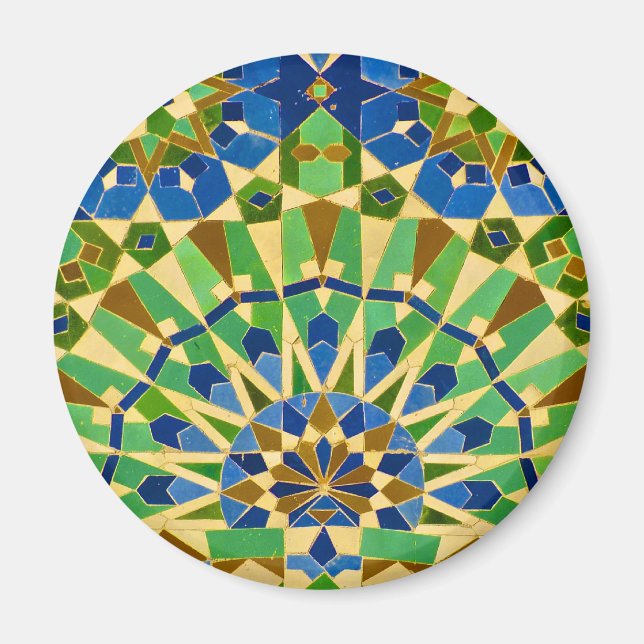 Marockansk Tile Magnet (Framsidan)