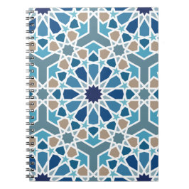 Marockansk Tile Mönster Anteckningsbok