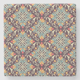 Marockansk Tile Mönster Stenunderlägg