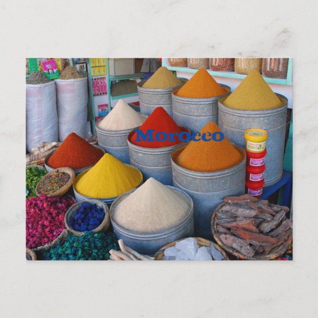 Marockansk vykort (Framsida)