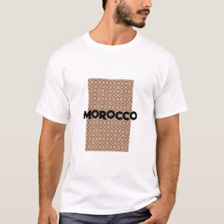 Marockansk zelij-design t shirt
