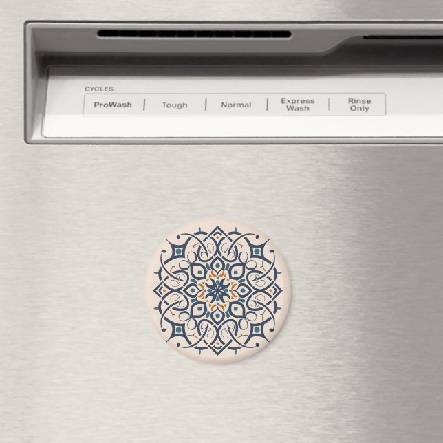 Marockanska andalusiska dekorationer magnet (In Situ (Dishwasher))