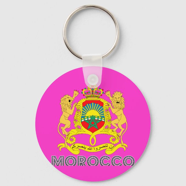 Marockanska Emblem Nyckelring (Framsida)