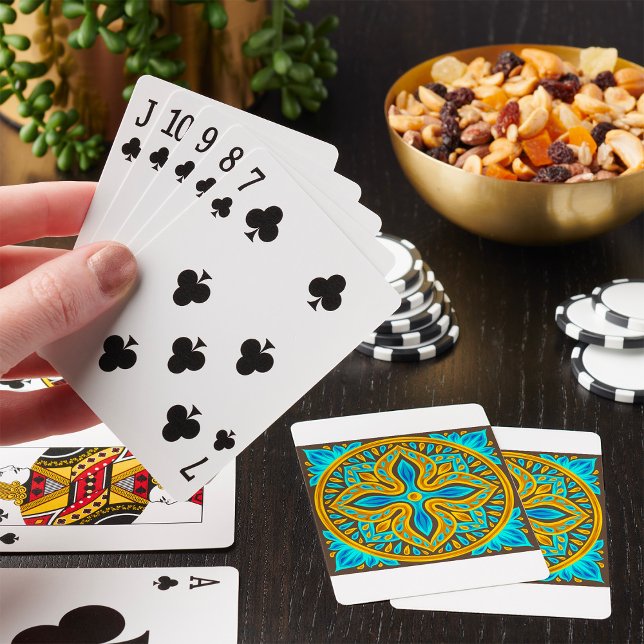 Marockanska Mönster Casinokort (Skapare uppladdad)