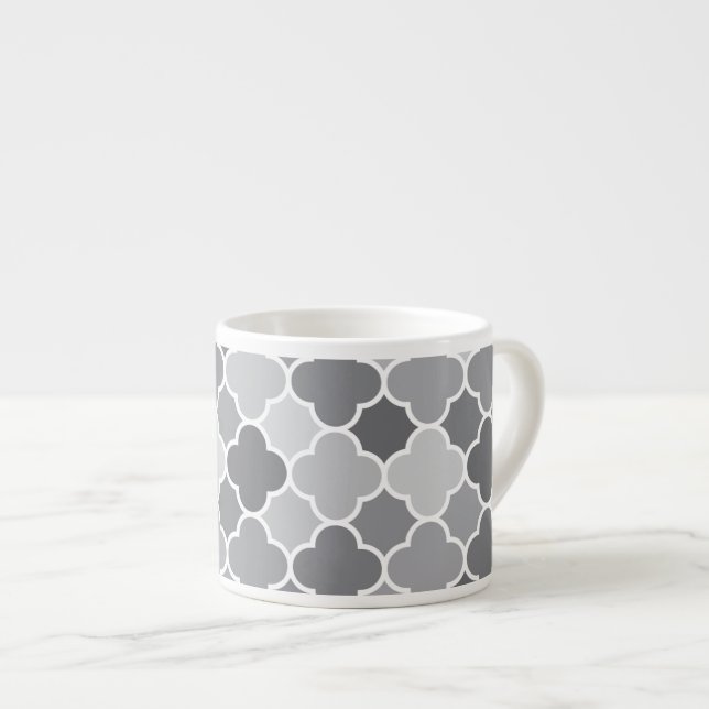 Marockanska mönster espressomugg (Framsida höger)