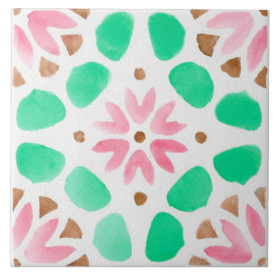 Marockanska mönster  kakelplatta