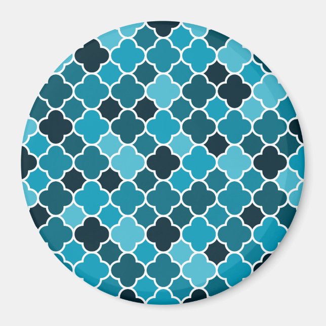 Marockanska mönster magnet (Framsidan)