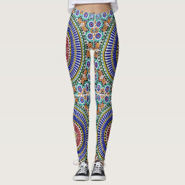 Marockanska Mosaic Print Leggings
