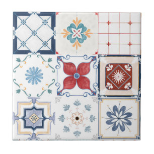 Marockanska plattan Mönster  Kakelplatta