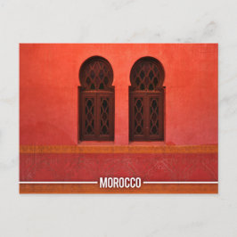 Marockanska riad, Marrakech Marocko Vykort