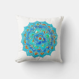 Marockanskt belägga med tegel med den Mandela Kudde