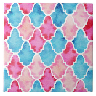 Marockanskt belägger med tegel kakelplatta