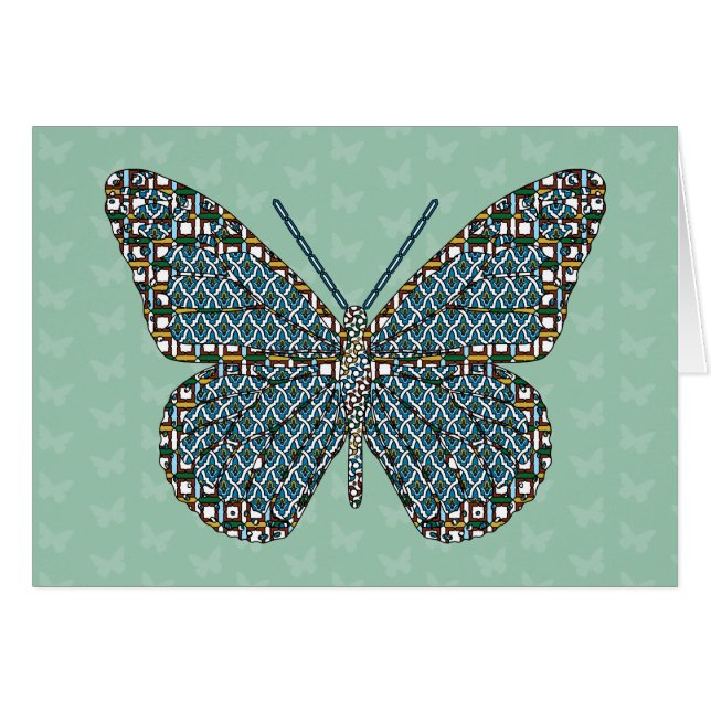 marockanskt monarch-kort OBS kort (Framsidan Horizontal)